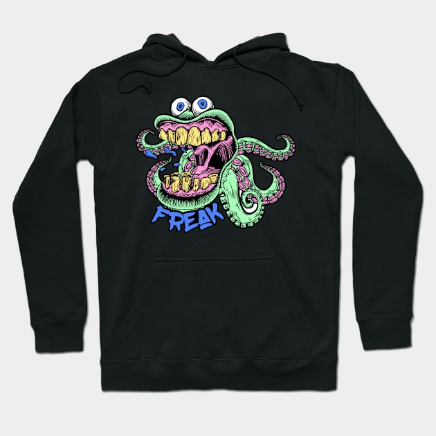 Freaky Alien Hoodie by Vault Emporium